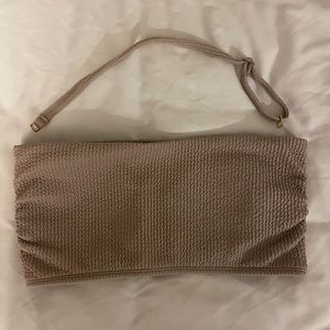 Monday Swimwear Bora Bora Bandeau Top - Crinkle Oat